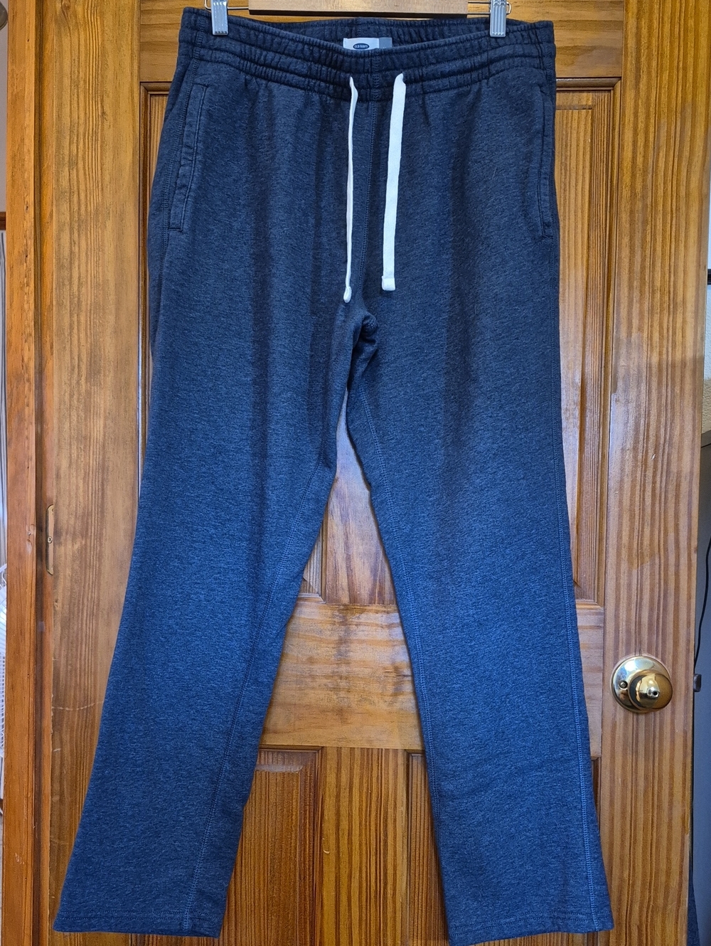 Men's Dark Blue Drawstring Sweatpants